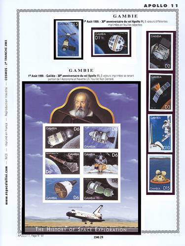 page number _2340_ZR_ from album espace to collect stamps