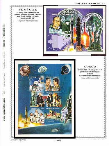 page number _2340_ZS_ from album espace to collect stamps
