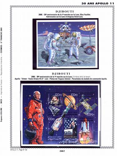 page number _2340_Z_ from album espace to collect stamps