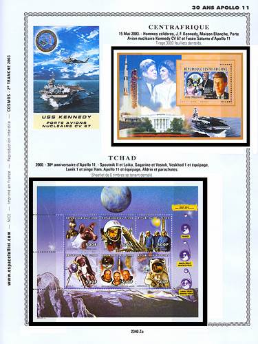 page number _2340_Zo_ from album espace to collect stamps