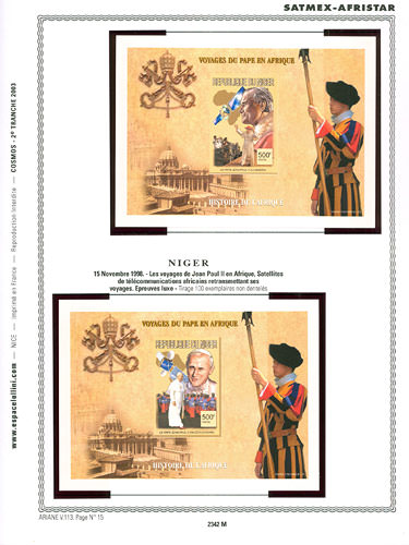 page _2342_M_ de album collection espace de timbres