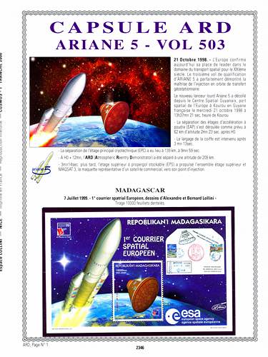 page number _2346__ from album espace to collect stamps
