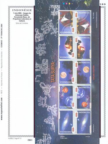 page _2360_C_ de album collection espace de timbres