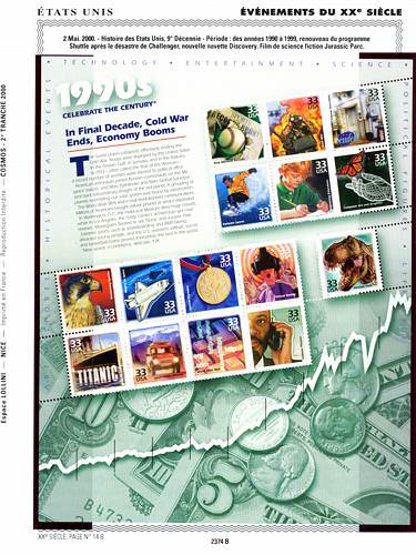 page _2374_B_ de album collection espace de timbres