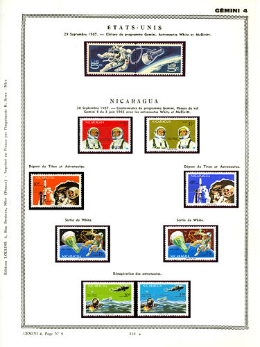 page number _238_A_ from album espace to collect stamps