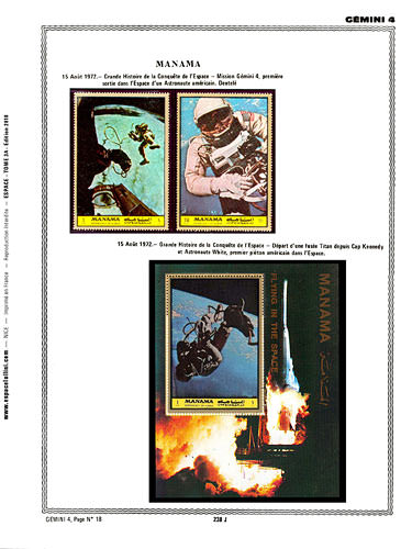 page _238_J_ de album collection espace de timbres