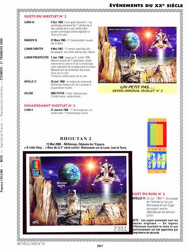 page number _2417__ from album espace to collect stamps