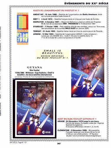page number _2467__ from album espace to collect stamps