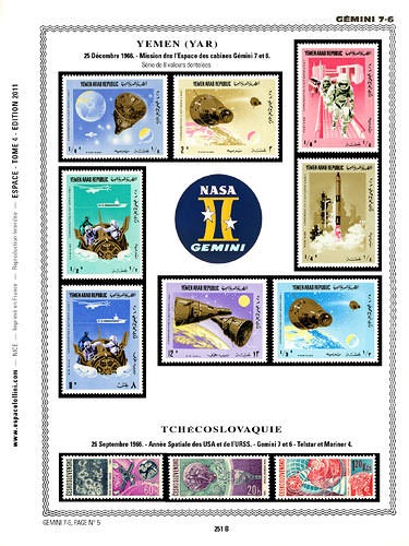 page _251_B_ de album collection espace de timbres