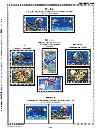 page number _251_E_ from album espace to collect stamps