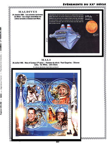 page number _2531__ from album espace to collect stamps