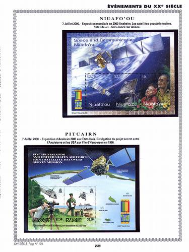 page _2539__ de album collection espace de timbres