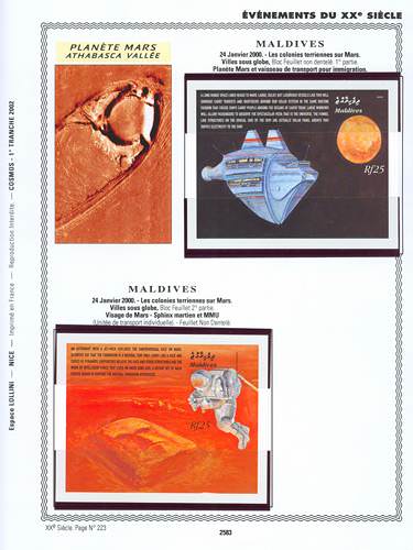page _2583__ de album collection espace de timbres
