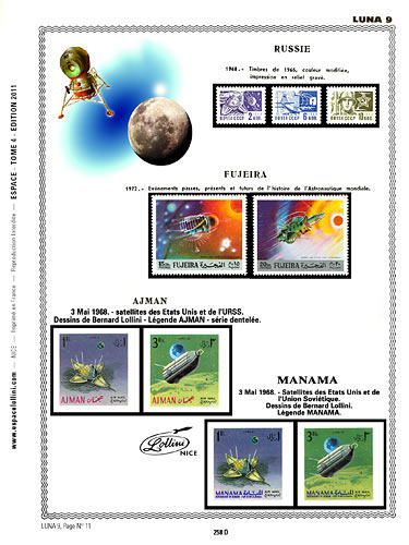 page _258_D_ de album collection espace de timbres