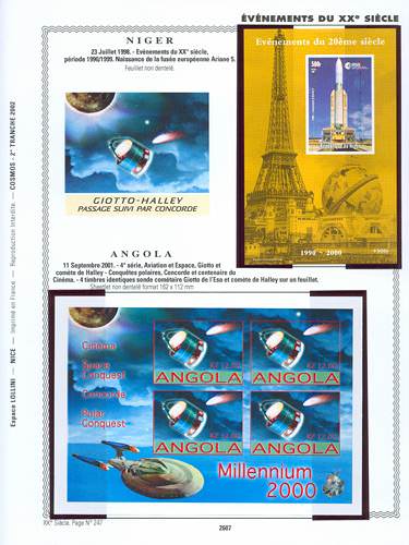 page number _2607__ from album espace to collect stamps