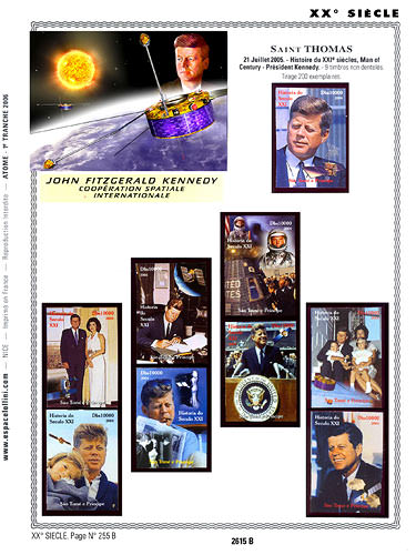 page _2615_B_ de album collection espace de timbres