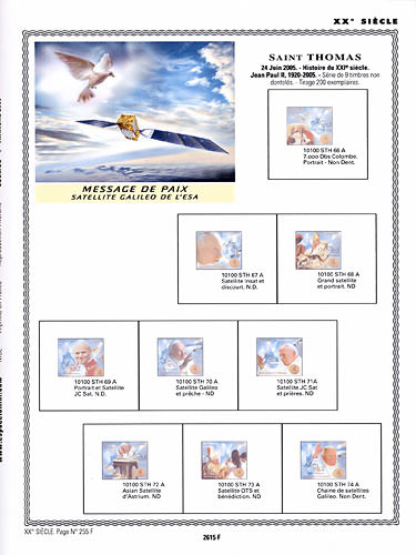 page _2615_F_ de album collection espace de timbres