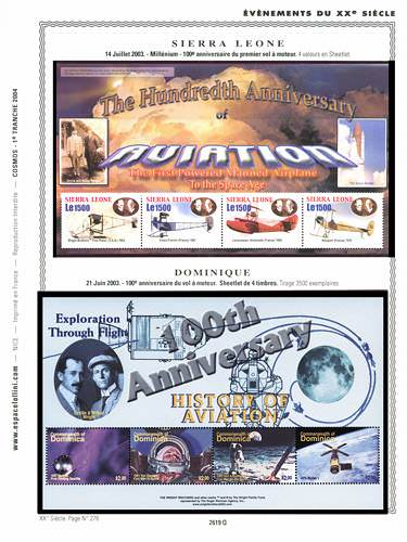 page _2619_Q_ de album collection espace de timbres