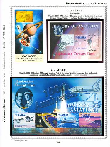page _2619_U_ de album collection espace de timbres