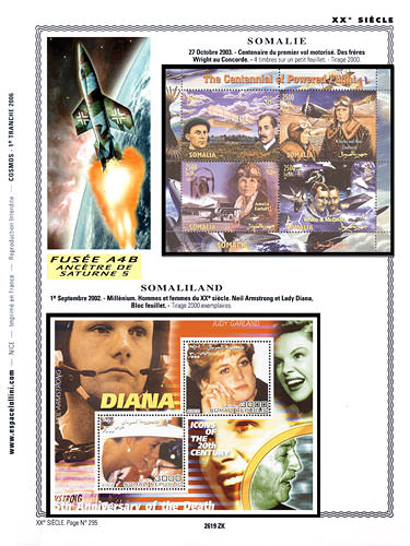 page number _2619_ZK_ from album espace to collect stamps