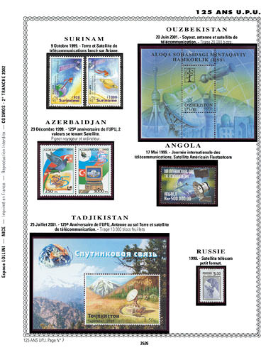 page number _2626__ from album espace to collect stamps
