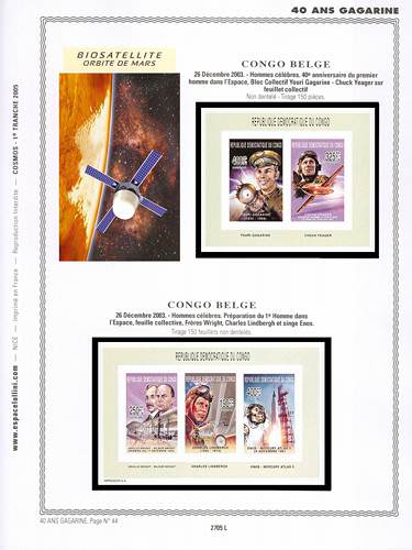 page number _2705_L_ from album espace to collect stamps