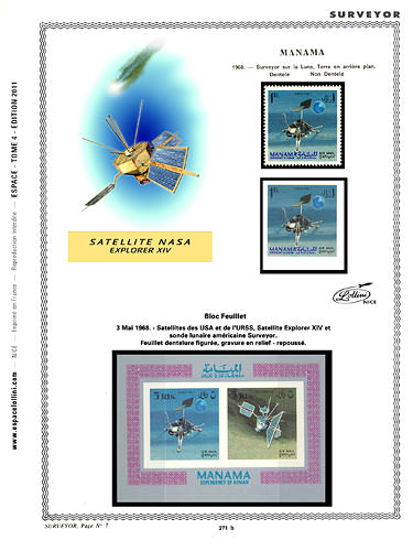 page _271_B_ de album collection espace de timbres