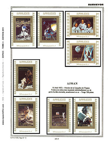 page number _271_F_ from album espace to collect stamps