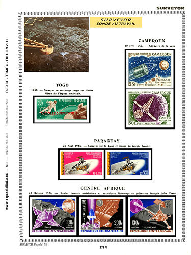 page number _271_N_ from album espace to collect stamps