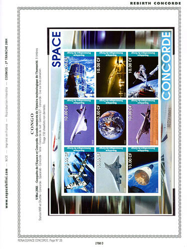 page _2760_D_ de album collection espace de timbres