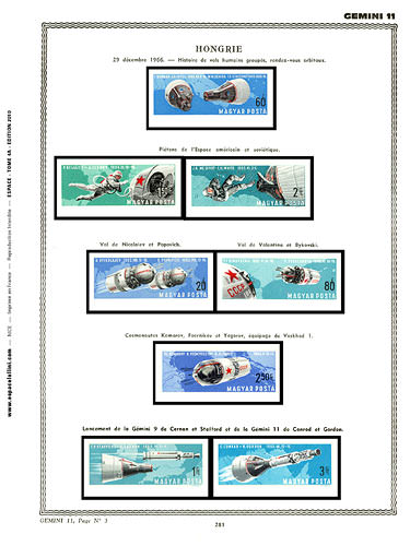 page number _281__ from album espace to collect stamps