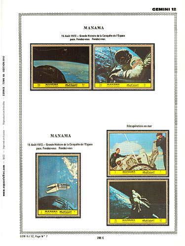 page _285_C_ de album collection espace de timbres