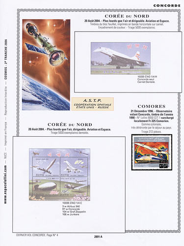 page number _2891_A_ from album espace to collect stamps