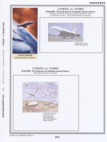 page number _2891_B_ from album espace to collect stamps
