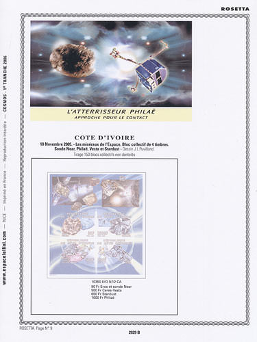 page _2929_B_ de album collection espace de timbres