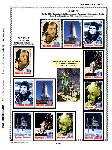 page number _3016_AF_ from album espace to collect stamps