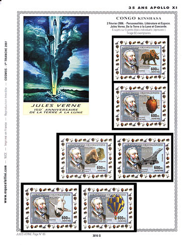 page _3016_Q_ de album collection espace de timbres