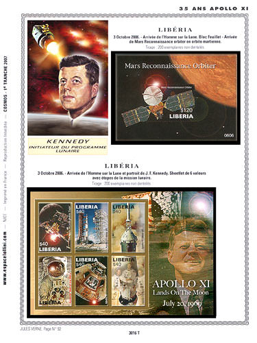 page number _3016_T_ from album espace to collect stamps