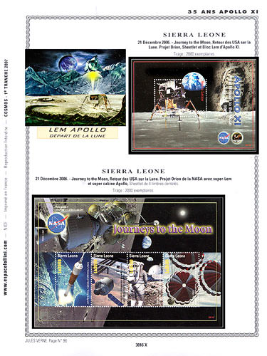page number _3016_X_ from album espace to collect stamps
