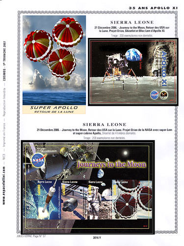 page number _3016_Y_ from album espace to collect stamps