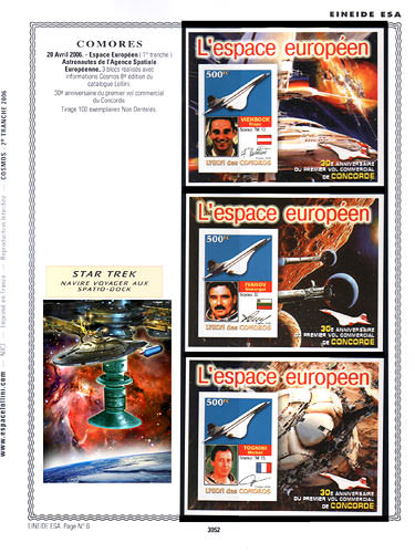 page _3052__ de album collection espace de timbres