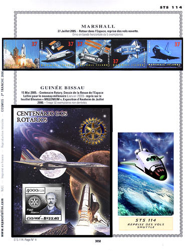 page _3058__ de album collection espace de timbres