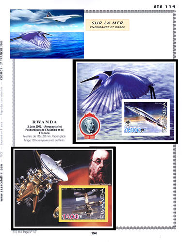 page _3066__ de album collection espace de timbres