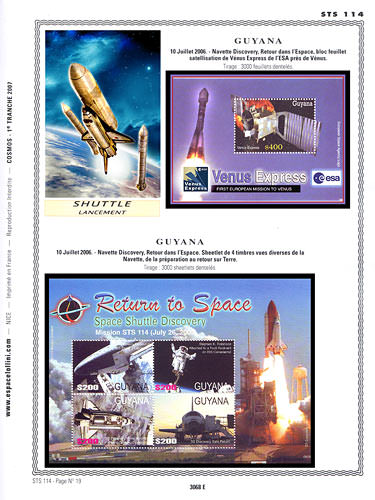 page number _3068_E_ from album espace to collect stamps
