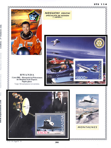 page _3068__ de album collection espace de timbres