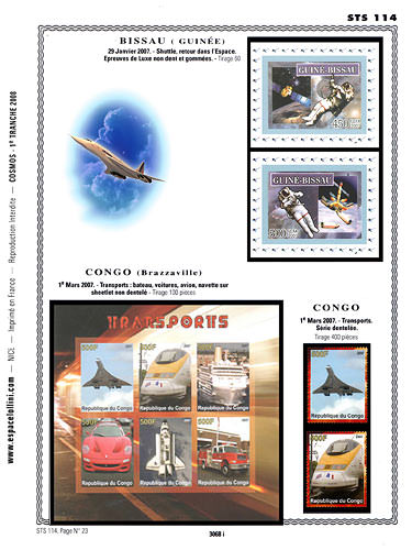 page number _3068_i_ from album espace to collect stamps