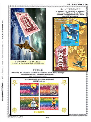page number _3105__ from album espace to collect stamps