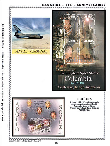 page number _3222__ from album espace to collect stamps