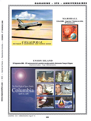 page number _3230__ from album espace to collect stamps