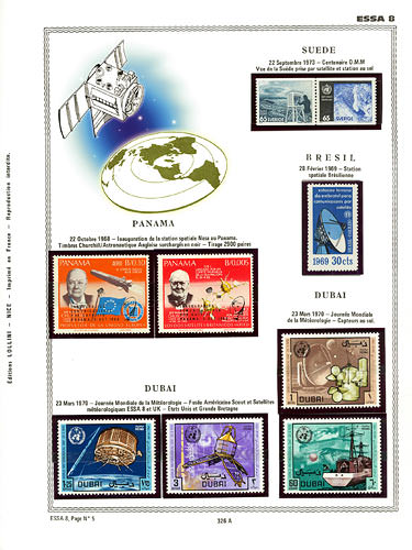 page number _326_A_ from album espace to collect stamps